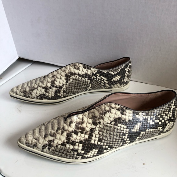 James chan pointy toe slip on Python sneakers - Picture 15 of 15